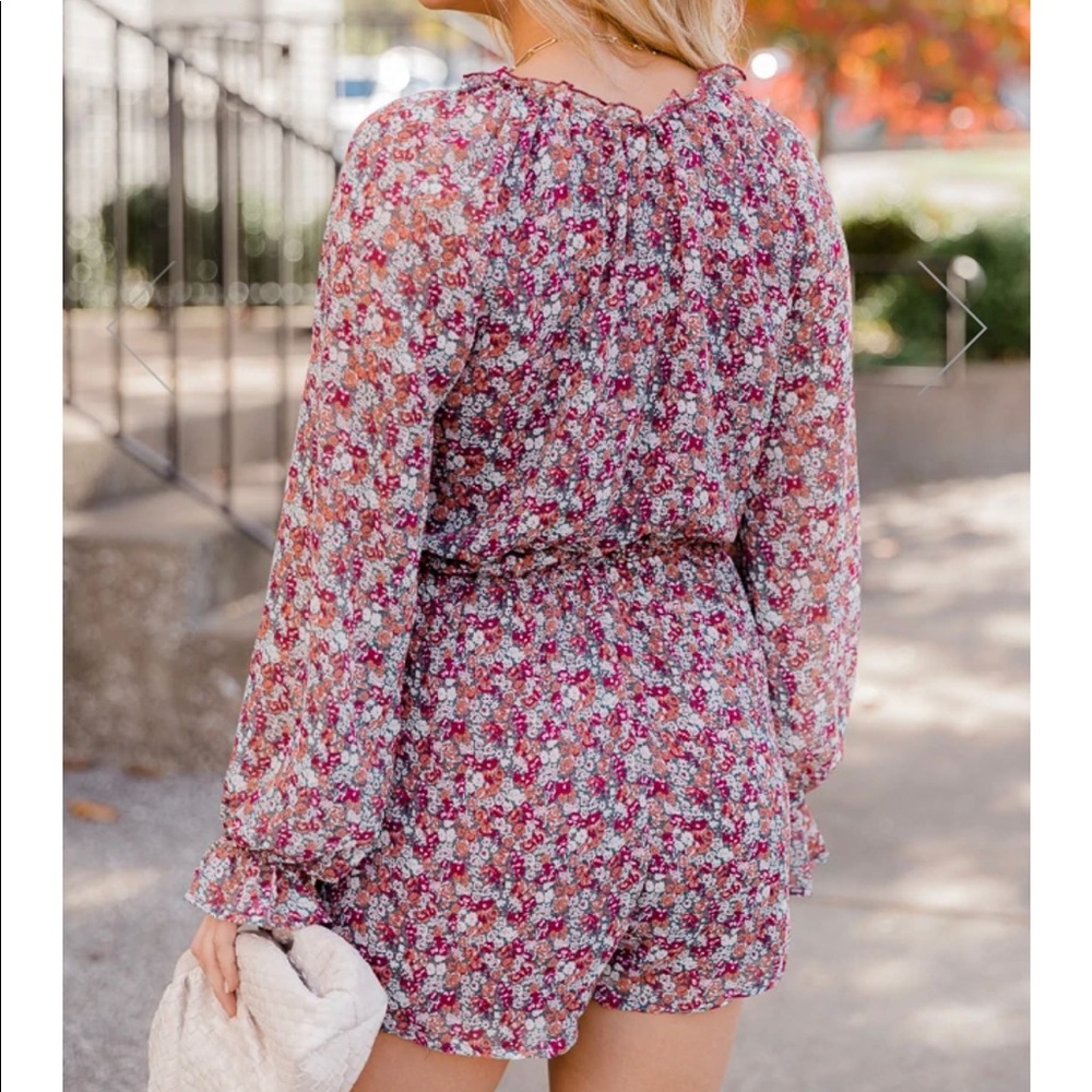 Floral Romper from Pink Lily. NEW NEVER WORN! - Picture 2 of 5